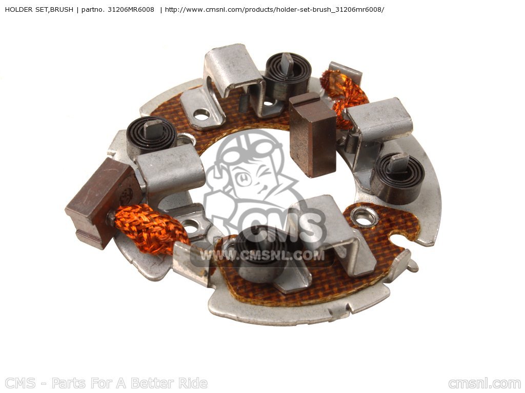 Honda 31206MR6008 Bracket assy brush carbon