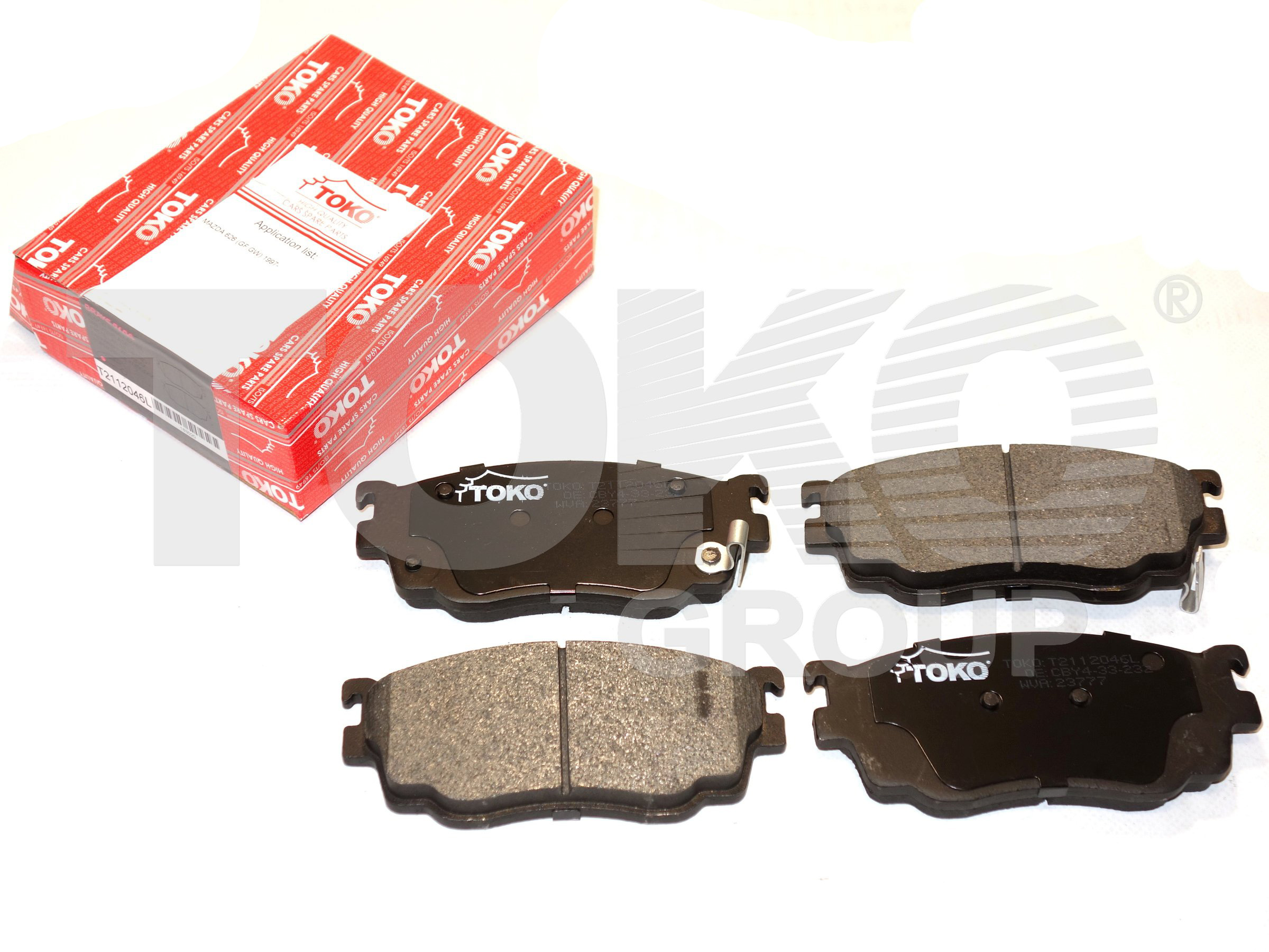 TOKO T2112046L Колодки гальмівні TOKO T2112046L Колодки гальмівні