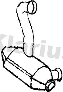 Klarius 322787 Катализатор Klarius 322787 Катализатор