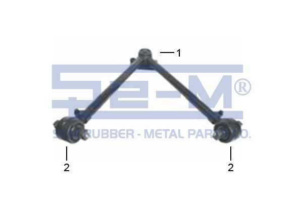 SEM 11256 Важіль підвіски колеса SEM 11256 Важіль підвіски колеса