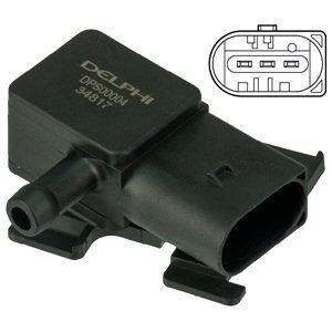 Delphi DPS00004 Sensor exhaust gas pressure Delphi DPS00004 Sensor exhaust gas pressure