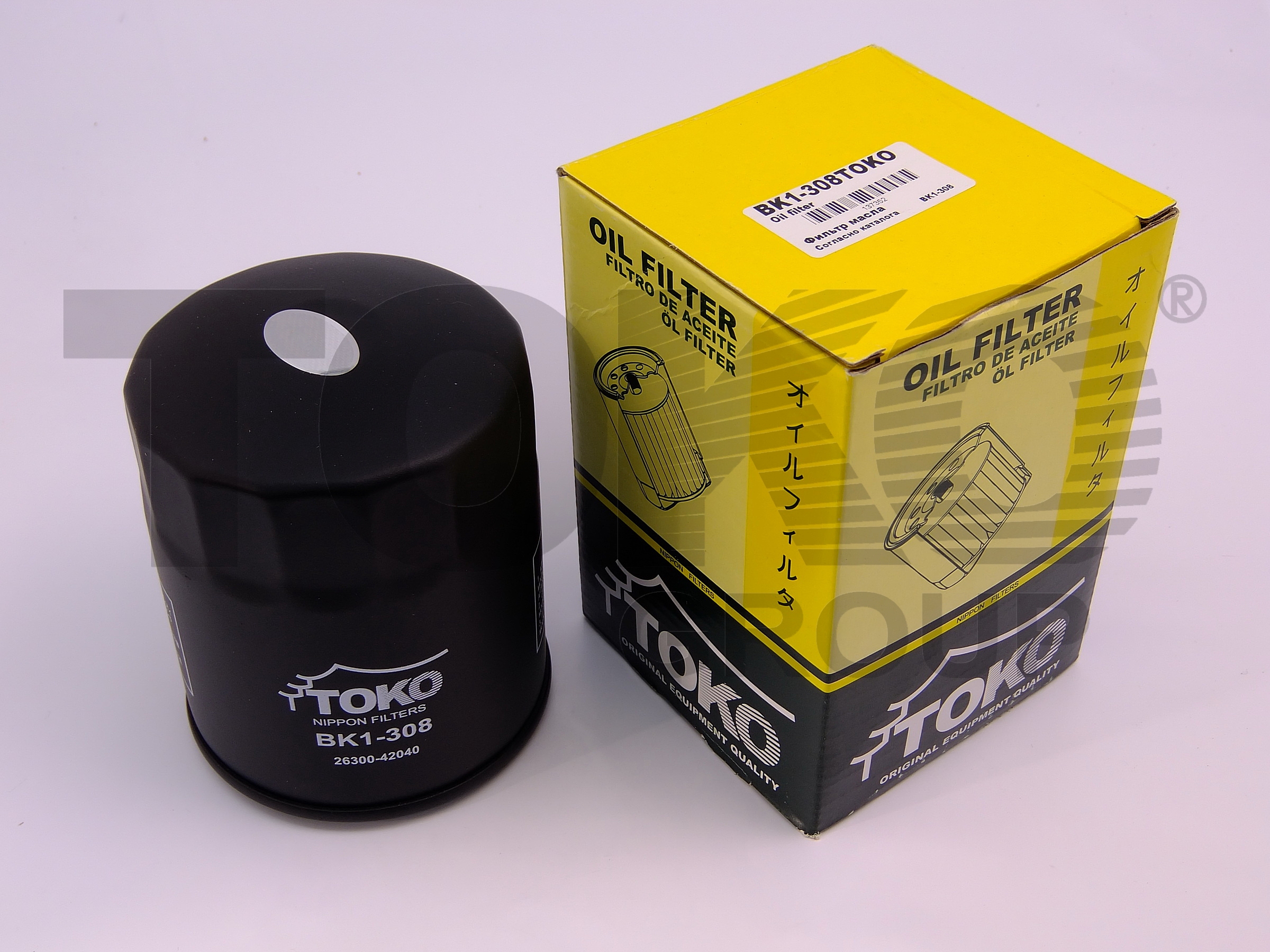 TOKO T1104008 Фільтр масляний