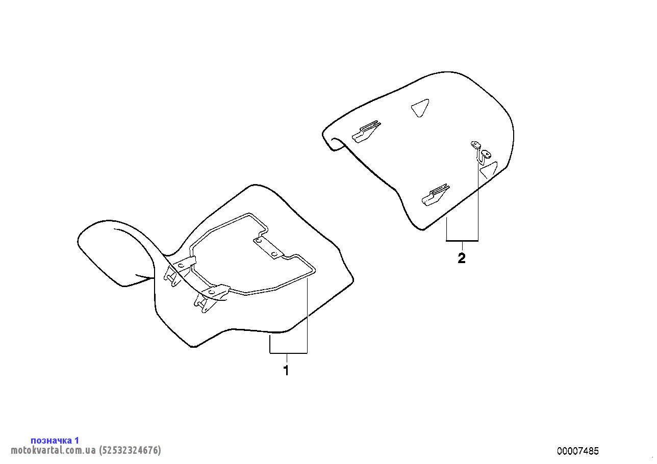 BMW 52532324676 Не постачається сидіння в зборі