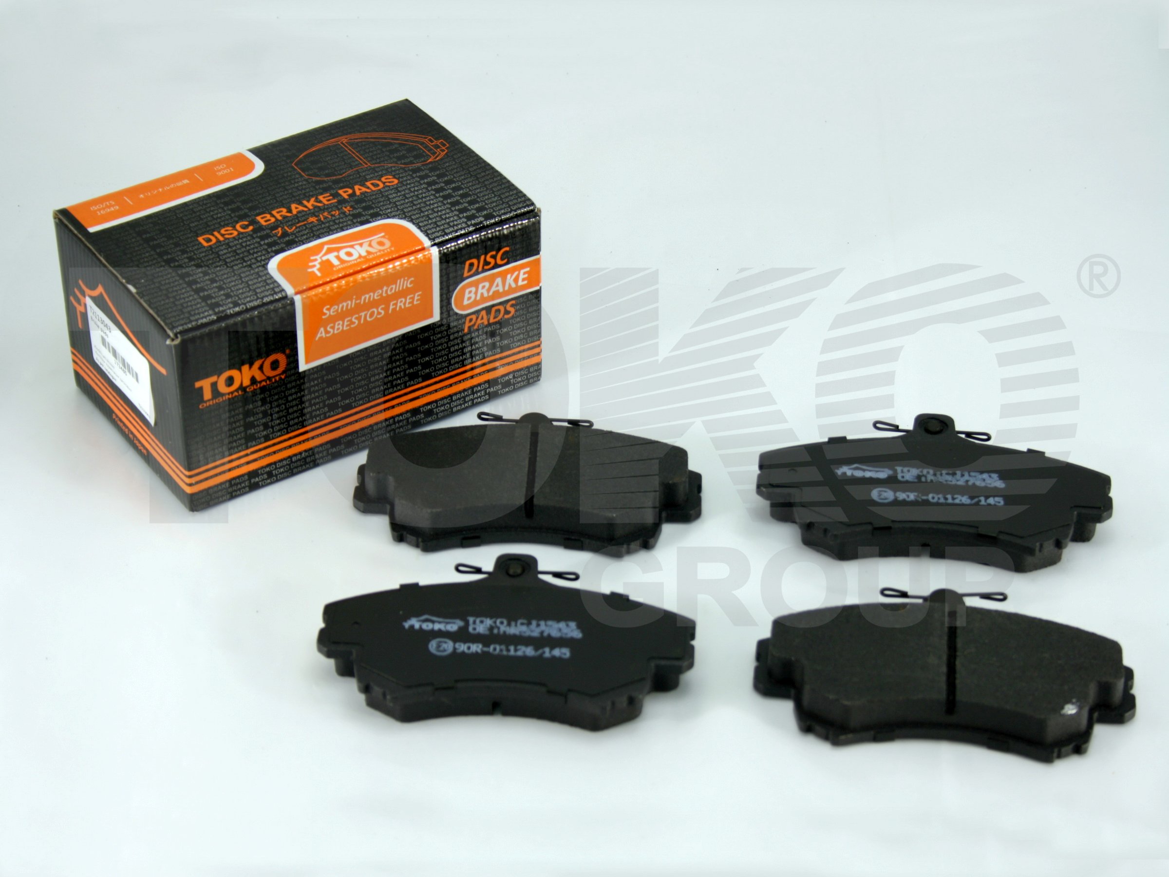 TOKO T2113043 Brake pads TOKO T2113043 Brake pads