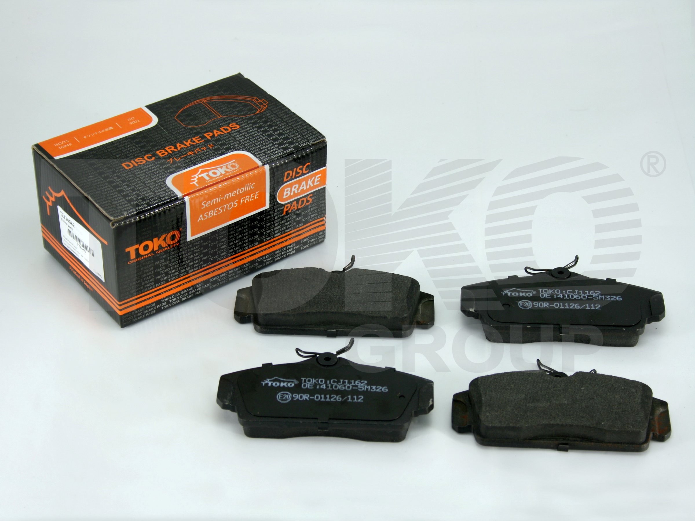 TOKO T2114062 Brake pads