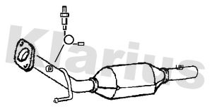 Klarius 322758 Katalysato