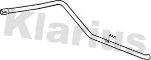 Klarius 142969 Exhaust pipe