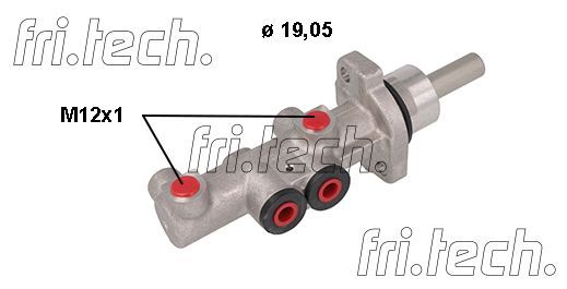 Fri.Tech. PF1117 Cylinder brake master Fri.Tech. PF1117 Cylinder brake master