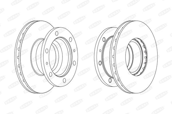Beral BCR105A Диск тормозной Beral BCR105A Диск тормозной