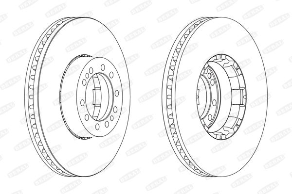 Beral BCR134A Brake disc Beral BCR134A Brake disc