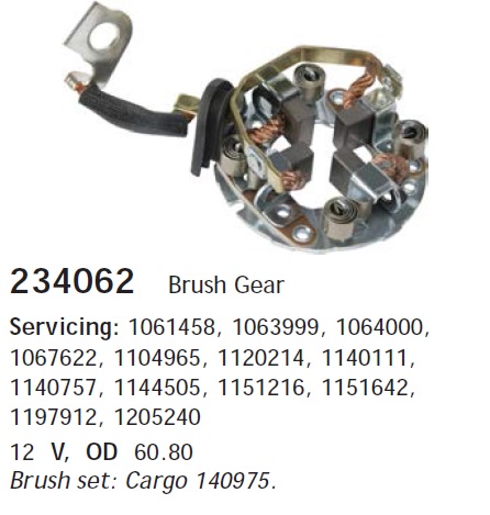 Cargo 234062 Holder assy carbon brushes — Photo #2 Cargo 234062 Holder assy carbon brushes — Photo #2