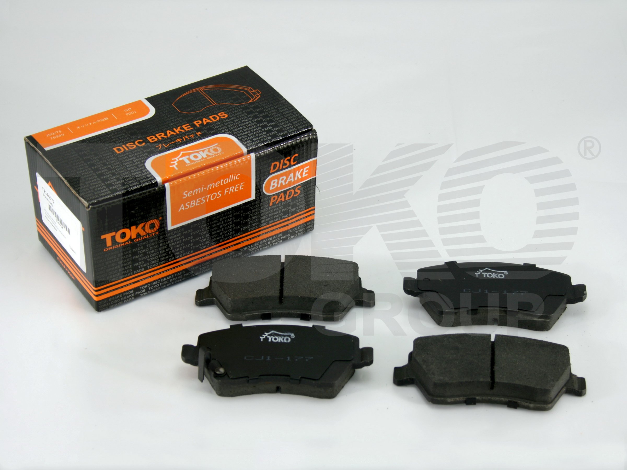 TOKO T2114077 Brake pads