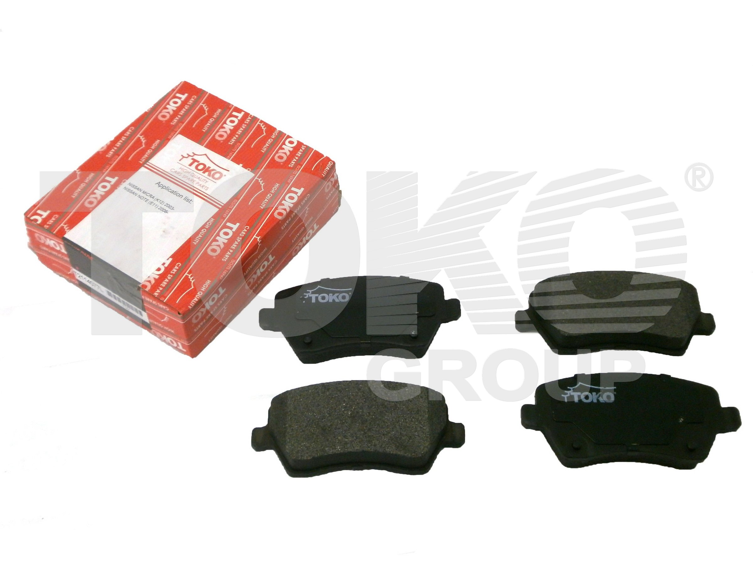 TOKO T2114077L Brake pads TOKO T2114077L Brake pads