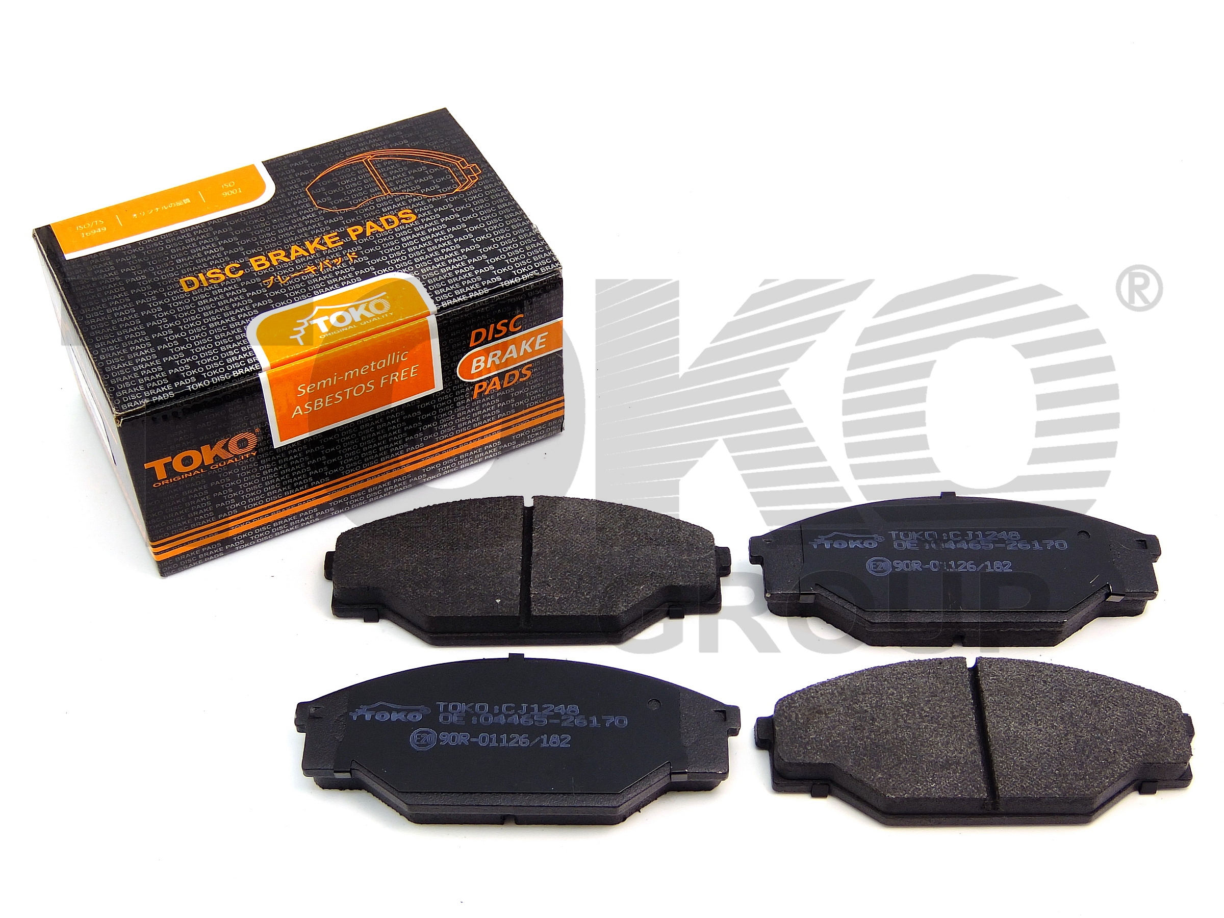 TOKO T2115047 Колодки гальмівні