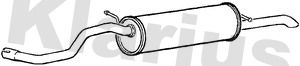 Klarius 240973 Глушник вихлопних газів кінцевий