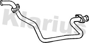 Klarius 142786 Exhaust pipe