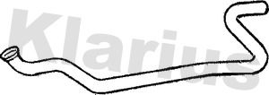 Klarius 142787 Exhaust pipe