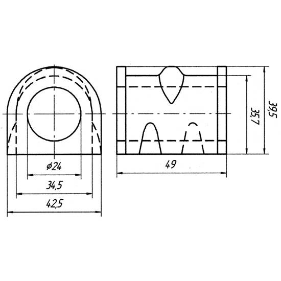 Metgum 1908 Втулка стабілізатора