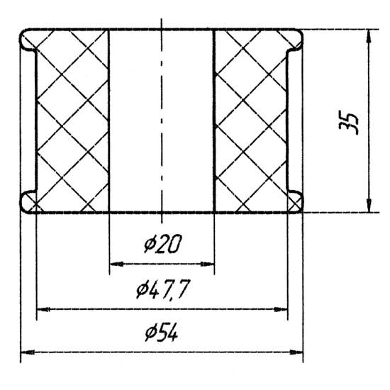 Metgum 2010 Bushing stabilizer Metgum 2010 Bushing stabilizer