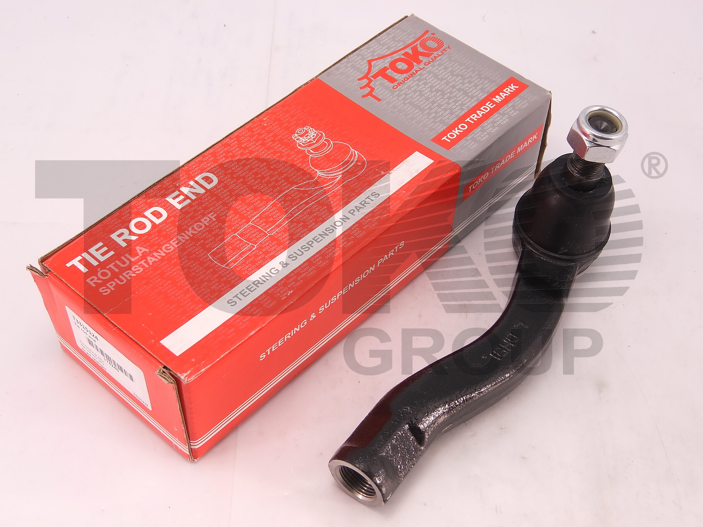 TOKO T3315124 Наконечник поперечної рульової тяги TOKO T3315124 Наконечник поперечної рульової тяги
