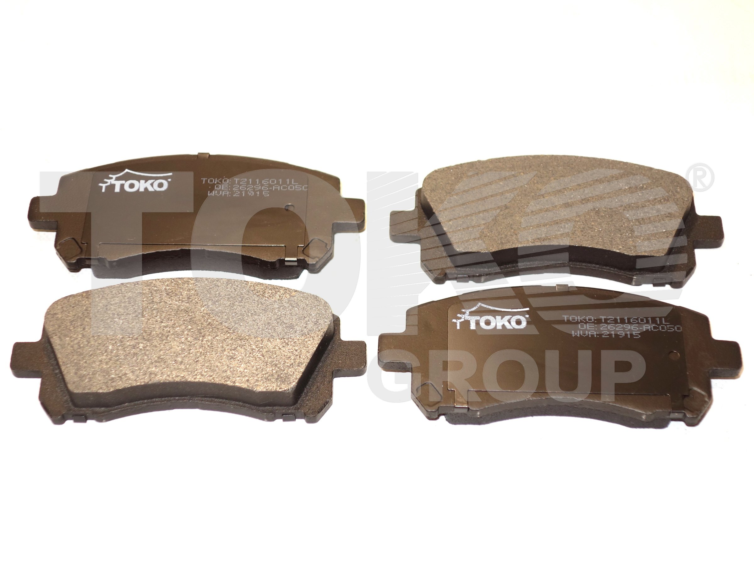 TOKO T2116011L Brake pads TOKO T2116011L Brake pads