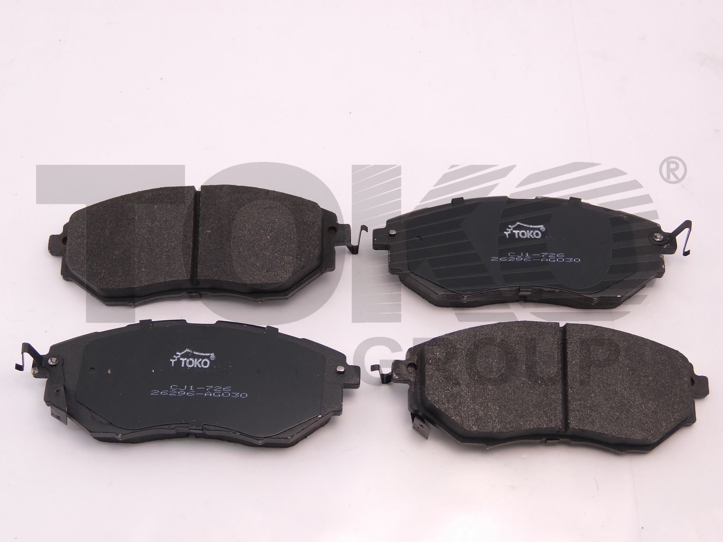 TOKO T2116026 Колодки гальмівні TOKO T2116026 Колодки гальмівні